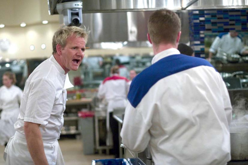 Gordon angry